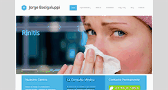 Desktop Screenshot of jorge-bacigaluppi.com.ar